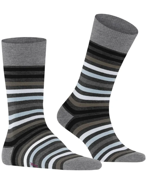 Tinted Stripe Heren Sokken