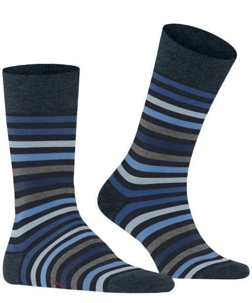 Tinted Stripe Heren Sokken