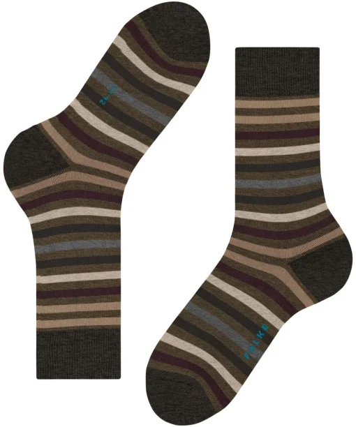 Tinted Stripe Heren Sokken