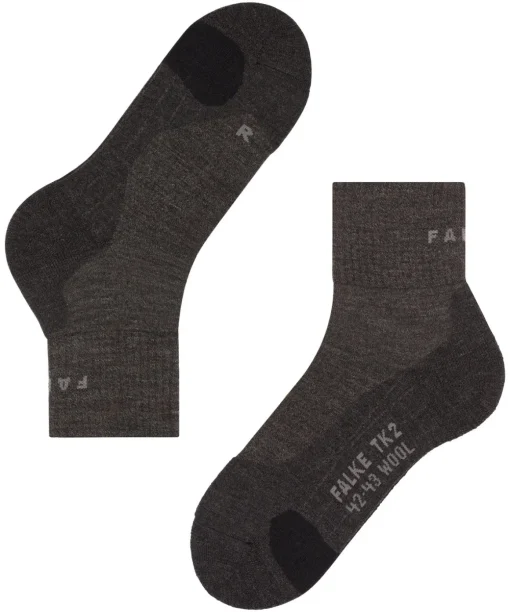 Tk2 Explore Wool Short Heren Trekking Sokken