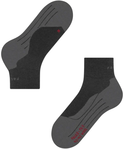 Tk5 Wander Wool Short Heren Trekking Korte Sok